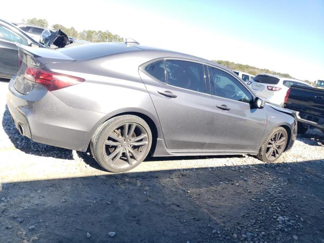 19UUB2F64JA001281 - 2018 ACURA TLX TECH+A ნაცრისფერი ფოტო 3