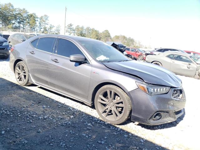 19UUB2F64JA001281 - 2018 ACURA TLX TECH+A ნაცრისფერი ფოტო 4