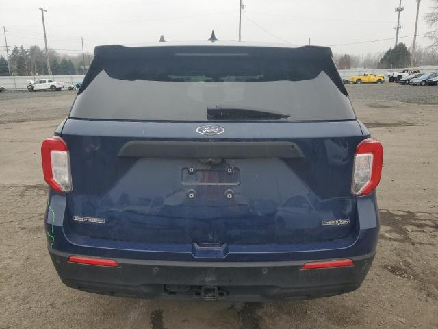 1FM5K8AW0LGB85837 - 2020 FORD EXPLORER POLICE INTERCEPTOR ლურჯი ფოტო 6