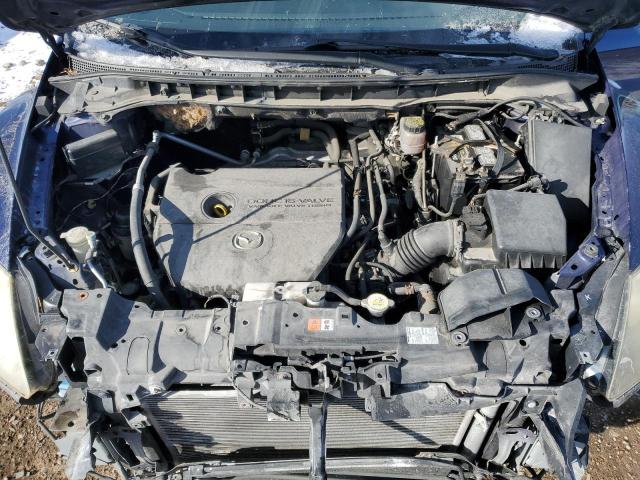 JM3ER2A53B0393942 - 2011 MAZDA CX-7 BLUE photo 11