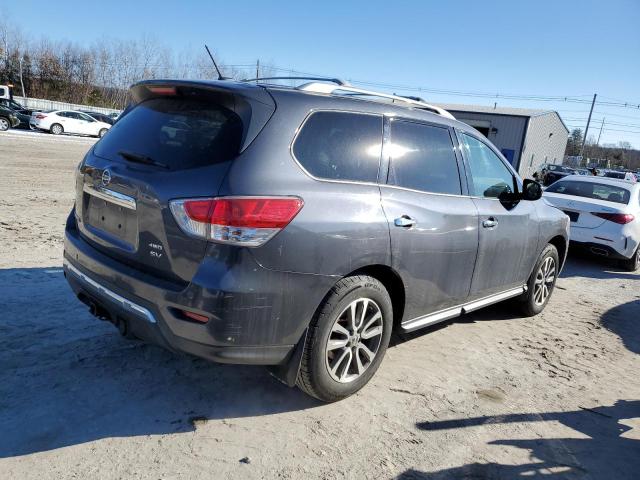 5N1AR2MMXDC631146 - 2013 NISSAN PATHFINDER S GRAY photo 3