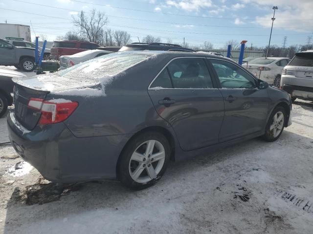4T1BF1FK4CU176063 - 2012 TOYOTA CAMRY BASE Մոխրագույն լուսանկար 3