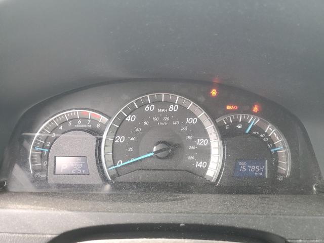 4T1BF1FK4CU176063 - 2012 TOYOTA CAMRY BASE Մոխրագույն լուսանկար 9