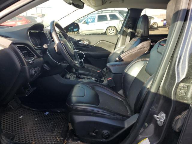 1C4PJMBXXKD216785 - 2019 JEEP CHEROKEE TRAILHAWK ნაცრისფერი ფოტო 7