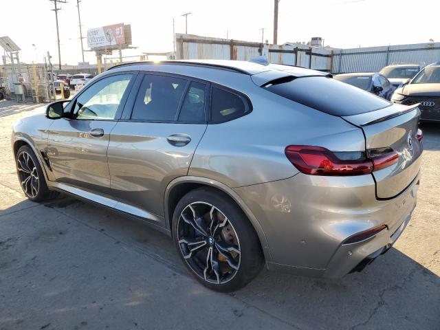 5YMUJ0C02L9C47802 - 2020 BMW X4 M COMPETITION SILVER photo 2