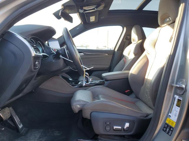 5YMUJ0C02L9C47802 - 2020 BMW X4 M COMPETITION SILVER photo 7