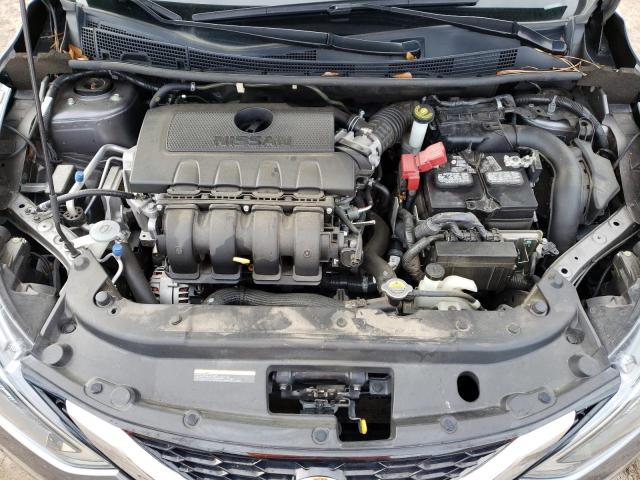 3N1AB7AP1KY453106 - 2019 NISSAN SENTRA S 银色 照片 11