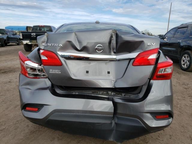 3N1AB7AP1KY453106 - 2019 NISSAN SENTRA S 银色 照片 6