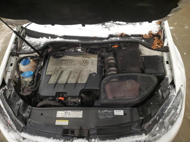 WVWMM7AJ0BW336267 - 2011 VOLKSWAGEN GOLF WHITE photo 11