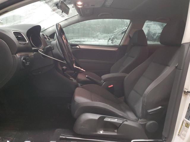 WVWMM7AJ0BW336267 - 2011 VOLKSWAGEN GOLF WHITE photo 7