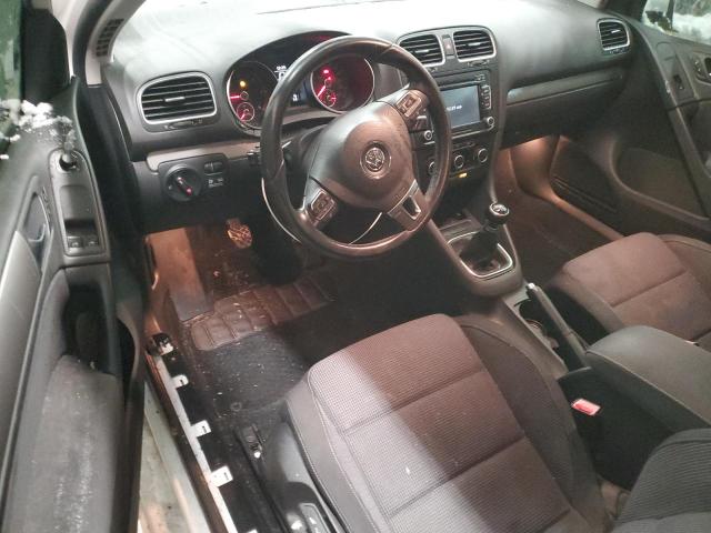 WVWMM7AJ0BW336267 - 2011 VOLKSWAGEN GOLF WHITE photo 8