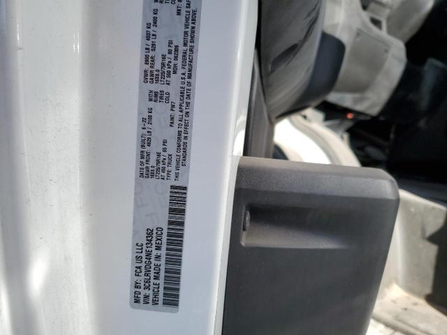 3C6LRVDG4NE134362 - 2022 RAM PROMASTER 2500 HIGH 白色 照片 13