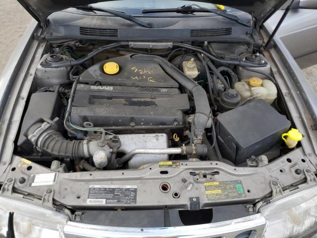 YS3DF78K527004711 - 2002 SAAB 9-3 SE GRAY photo 11