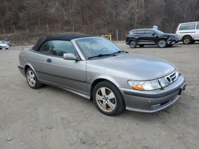 YS3DF78K527004711 - 2002 SAAB 9-3 SE GRAY photo 4