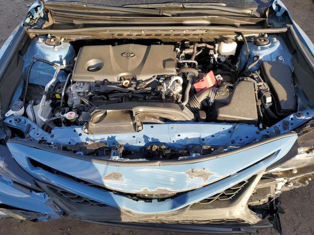 4T1G11AK7PU170405 - 2023 TOYOTA CAMRY SE NIGHT SHADE BLUE photo 11