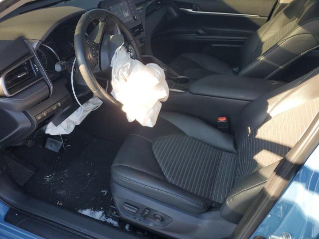 4T1G11AK7PU170405 - 2023 TOYOTA CAMRY SE NIGHT SHADE BLUE photo 7