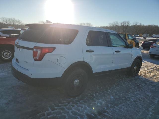 1FM5K8AR7HGA04699 - 2017 FORD EXPLORER POLICE INTERCEPTOR 白色 照片 3