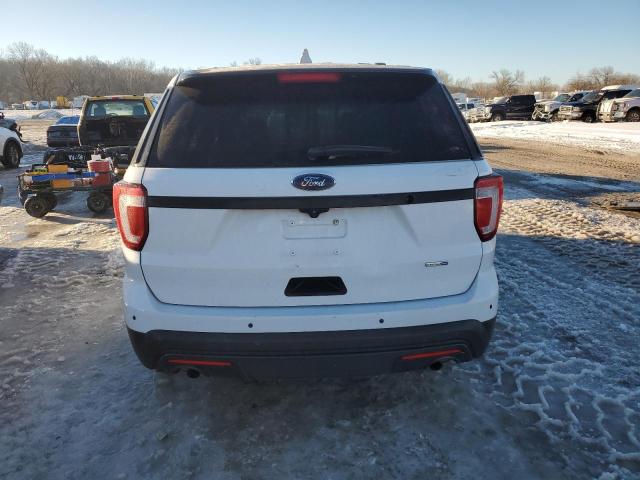 1FM5K8AR7HGA04699 - 2017 FORD EXPLORER POLICE INTERCEPTOR 白色 照片 6