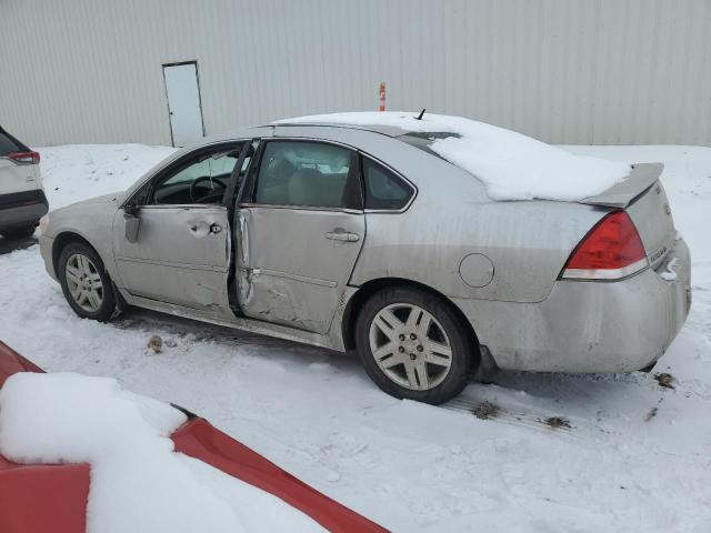 2G1WB5E30D1134515 - 2013 CHEVROLET IMPALA LT SILVER photo 2
