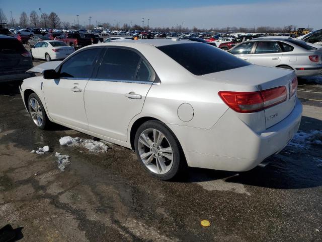 3LNHL2GC7AR624364 - 2010 LINCOLN MKZ WHITE photo 2