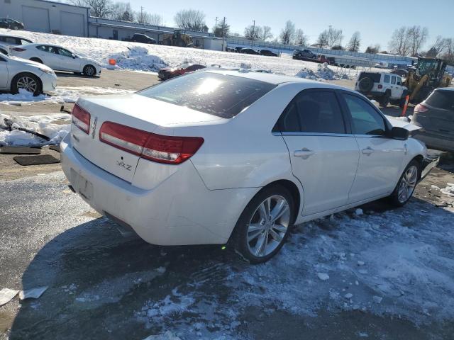 3LNHL2GC7AR624364 - 2010 LINCOLN MKZ WHITE photo 3