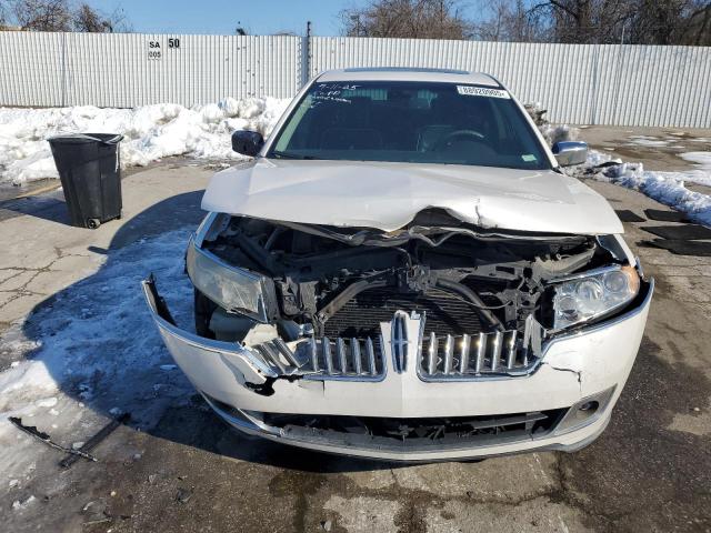 3LNHL2GC7AR624364 - 2010 LINCOLN MKZ WHITE photo 5