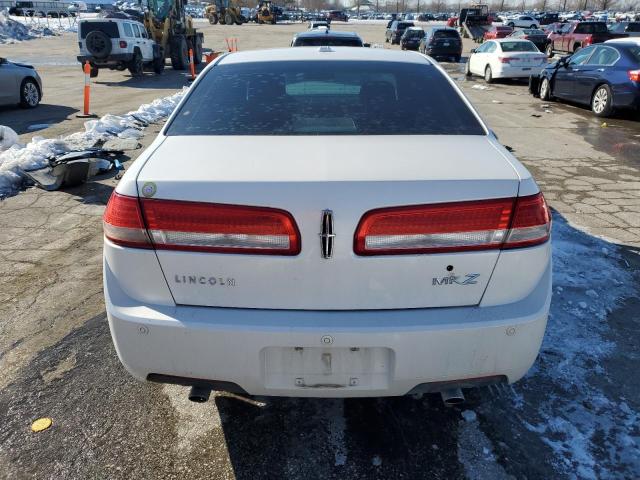 3LNHL2GC7AR624364 - 2010 LINCOLN MKZ WHITE photo 6