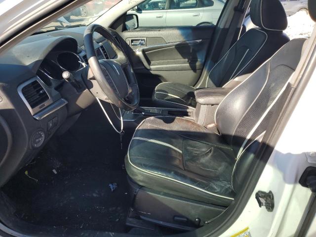 3LNHL2GC7AR624364 - 2010 LINCOLN MKZ WHITE photo 7