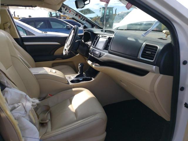 5TDJKRFH1FS142329 - 2015 TOYOTA HIGHLANDER XLE WHITE photo 7