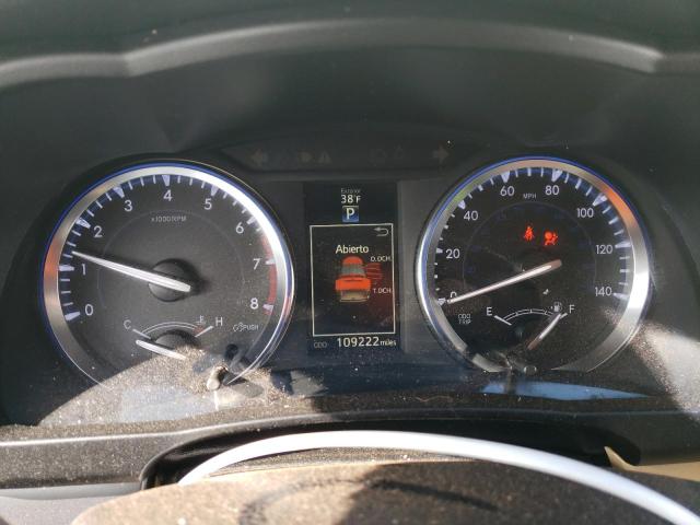 5TDJKRFH1FS142329 - 2015 TOYOTA HIGHLANDER XLE WHITE photo 9