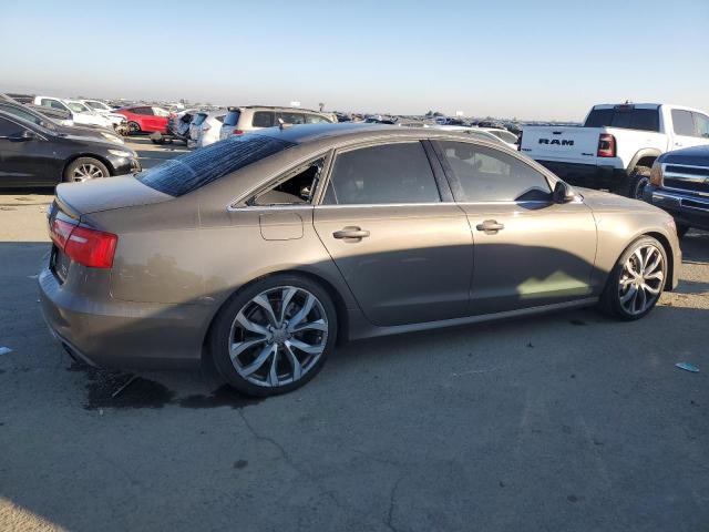 WAUHGAFC6EN032111 - 2014 AUDI A6 PRESTIGE ნაცრისფერი ფოტო 3