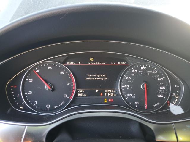 WAUHGAFC6EN032111 - 2014 AUDI A6 PRESTIGE ნაცრისფერი ფოტო 9