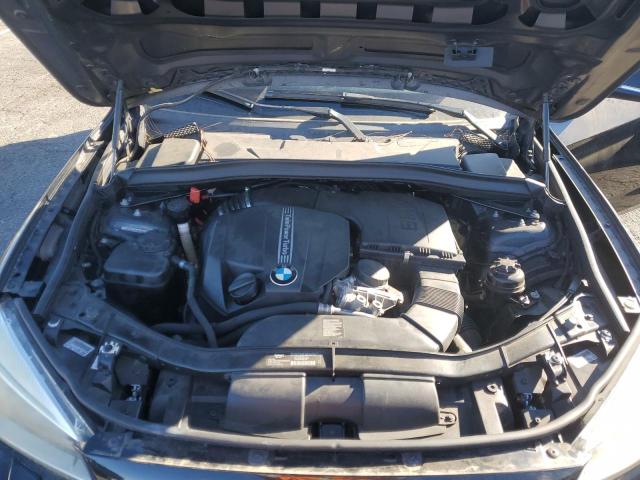 WBAVM5C52DVV90268 - 2013 BMW X1 XDRIVE35I BLACK photo 12