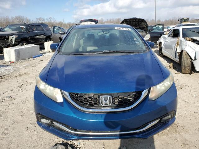 19XFB2F90FE031156 - 2015 HONDA CIVIC EXL ლურჯი ფოტო 5