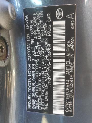 JTKDE177060134908 - 2006 TOYOTA SCION TC BLACK photo 12