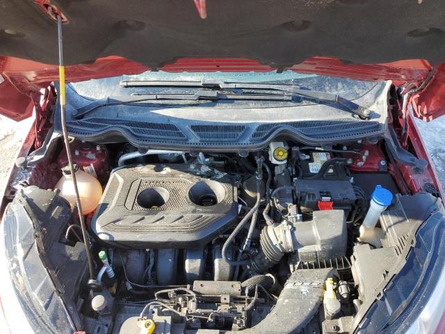 MAJ6P1UL1JC213626 - 2018 FORD ECOSPORT SE წითელი ფოტო 12