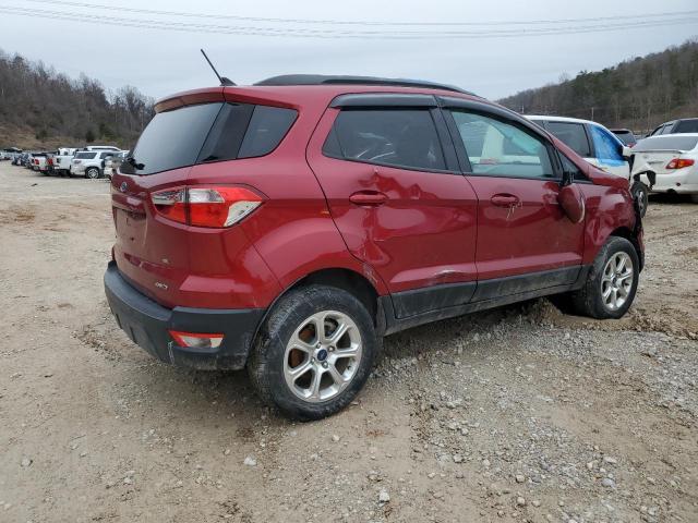 MAJ6P1UL1JC213626 - 2018 FORD ECOSPORT SE წითელი ფოტო 3