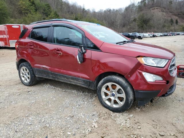 MAJ6P1UL1JC213626 - 2018 FORD ECOSPORT SE წითელი ფოტო 4