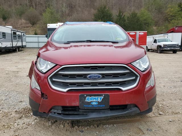 MAJ6P1UL1JC213626 - 2018 FORD ECOSPORT SE წითელი ფოტო 5