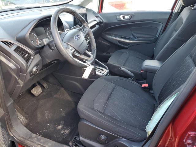 MAJ6P1UL1JC213626 - 2018 FORD ECOSPORT SE წითელი ფოტო 7