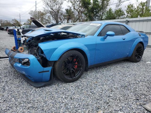 2C3CDZFJ3KH625629 - 2019 DODGE CHALLENGER R/T SCAT PACK BLUE photo 1