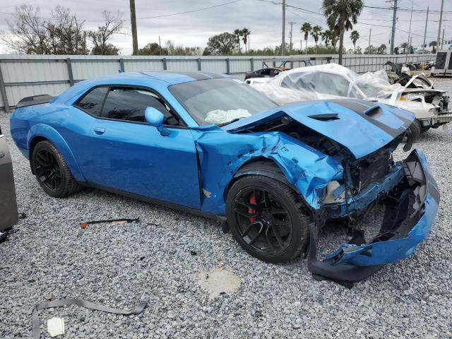 2C3CDZFJ3KH625629 - 2019 DODGE CHALLENGER R/T SCAT PACK BLUE photo 4