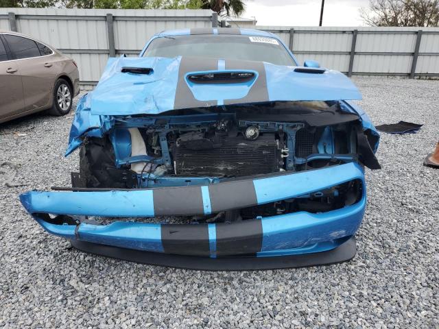 2C3CDZFJ3KH625629 - 2019 DODGE CHALLENGER R/T SCAT PACK BLUE photo 5