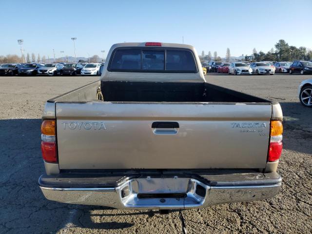 5TESN92N94Z445107 - 2004 TOYOTA TACOMA XTRACAB PRERUNNER ოქროსფერი ფოტო 6