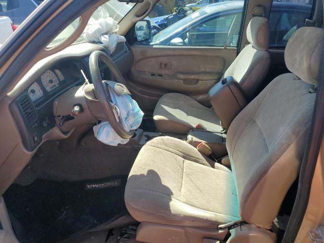 5TESN92N94Z445107 - 2004 TOYOTA TACOMA XTRACAB PRERUNNER ოქროსფერი ფოტო 7