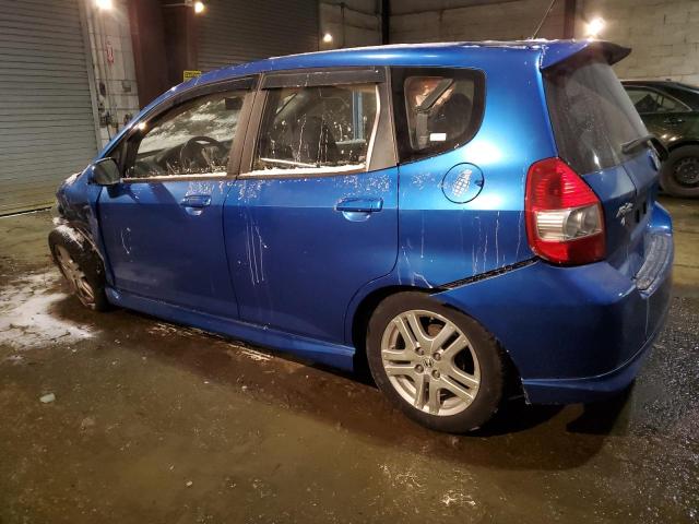 JHMGD38628S018947 - 2008 HONDA FIT SPORT 蓝色 照片 2