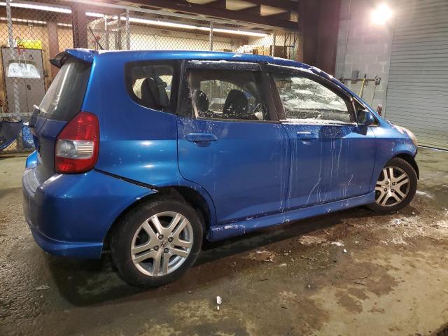 JHMGD38628S018947 - 2008 HONDA FIT SPORT 蓝色 照片 3
