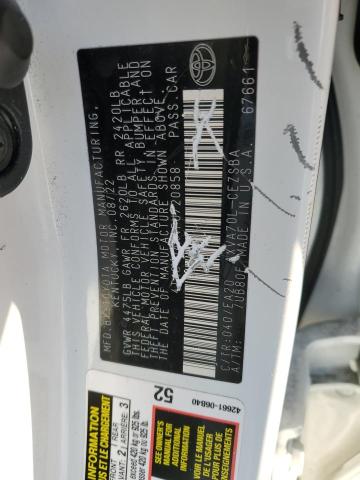 4T1G11AK1PU720858 - 2023 TOYOTA CAMRY SE NIGHT SHADE WHITE photo 13