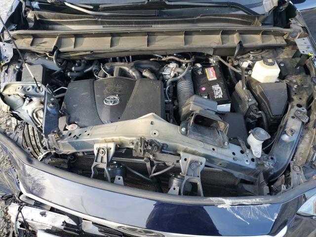 5TDGZRAH1LS003617 - 2020 TOYOTA HIGHLANDER XLE 蓝色 照片 12