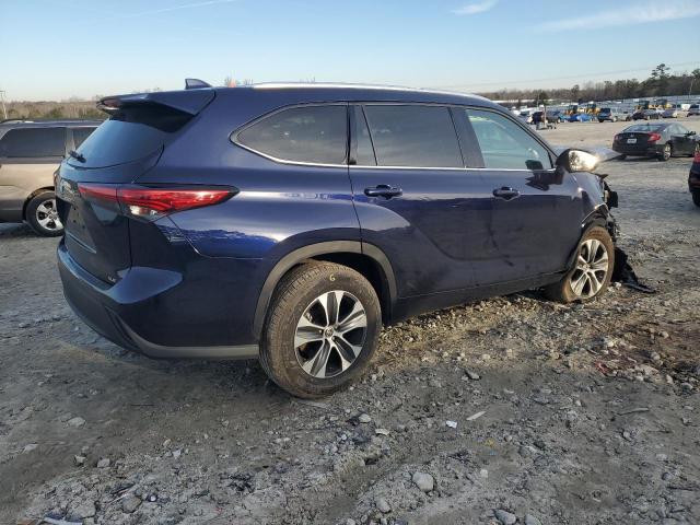 5TDGZRAH1LS003617 - 2020 TOYOTA HIGHLANDER XLE 蓝色 照片 3